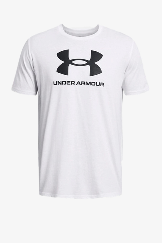 Under Armour Sportstyle Logo Update Erkek Beyaz T-shirt 1382911-100 - 2