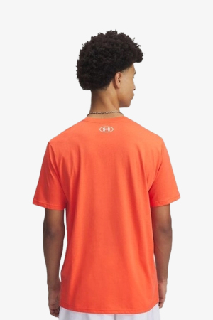 Under Armour Sportstyle Logo Update Erkek Kırmızı T-shirt 1382911-847 - 2