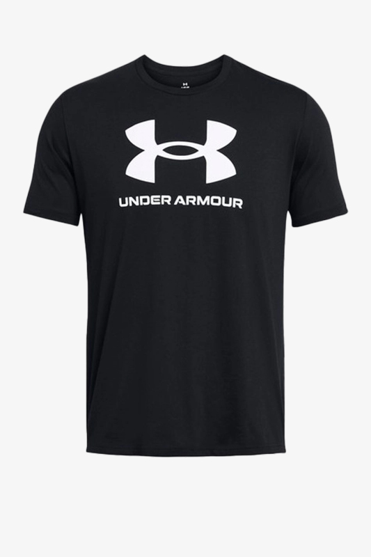 Under Armour Sportstyle Logo Update Erkek Siyah T-shirt 1382911-001 - 2