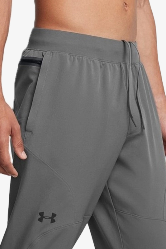 Under Armour Unstoppable Tapered Erkek Gri Eşofman Altı 1352028-025 - 4