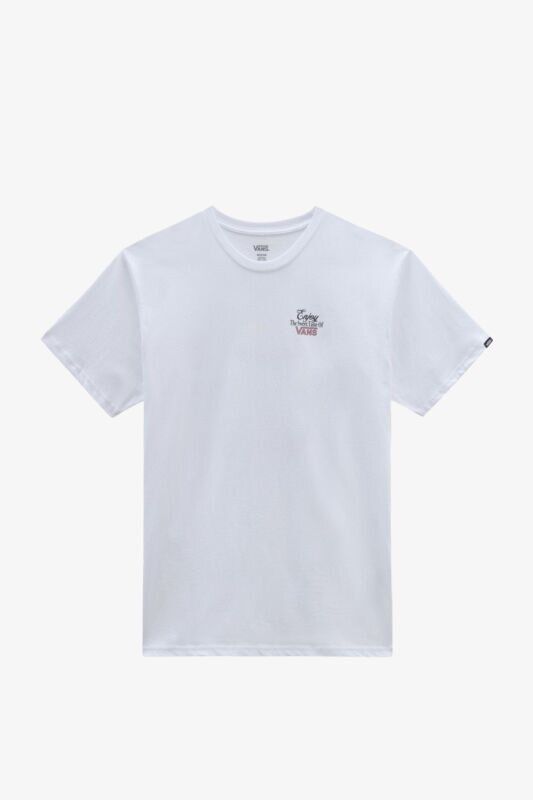 Vans Checkerboard Taste Erkek Beyaz T-Shirt VN000FKGWHT1 - 1