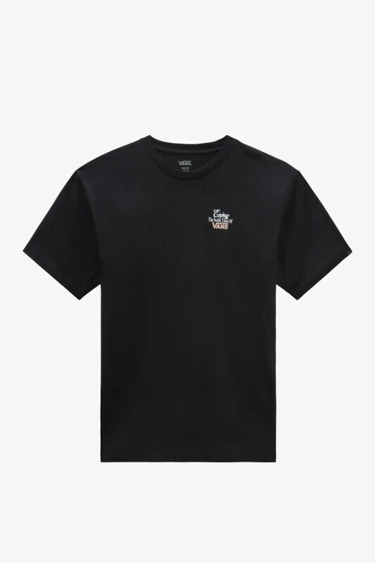 Vans Checkerboard Taste Erkek Siyah T-Shirt VN000FKGBLK1 - 1