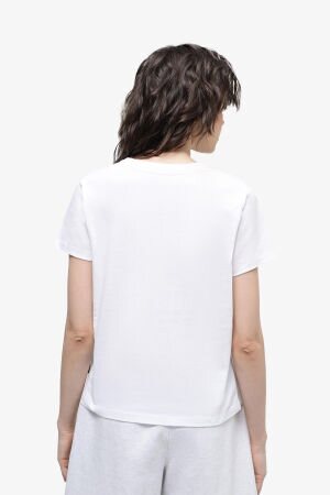 Vans Lokkıt Kadın Beyaz T-Shirt VN000FFQWHT1 - 2